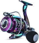 Sougayilang Colorful Fishing Reel 13 +1 Bb Light Weight LY2000, Multicolor. Fixed Price $40.79.