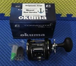 Okuma Convector Trolling Reel With Dragmaster Drags Upgrade Level Wind Cv 55L. Fixed Price $154.99.