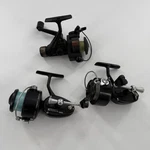 Mitchell Quantum Spinning Reels Lot 3 Right Hand Freshwater Black Vintage Metal. Fixed Price $54.99.