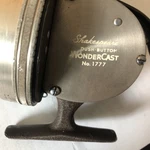 Shakespeare Wonder Cast Model #1777 Fc Push Button Spin Reel Made Usa. Fixed Price $12.00.