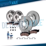 12.99" Front 13.58" Rear Disc Rotors Brake Pads Kit For Gmc Yukon Chevy Tahoe. Fixed Price $238.66.