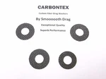 Newell Reel Part 220-F (4) Smooth Drag Carbontex Washers #SDP1. Fixed Price $18.40.