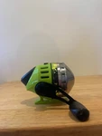 Zebco Splash Neon Green Spincast Reel. Fixed Price $17.99.
