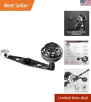 Ambidextrous Power Fishing Handle Abu Garcia C3/C4 Reels - 95MM Comfort Grip. Fixed Price $41.35.