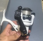 Zebco Roam 30 Spinning Reel Used Clean Bonus Line Included Orange. Fixed Price $10.00.