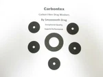 Quantum Reel Part Cabo CSP80PTS (6) Smooth Drag Carbontex Washers #SDQ1. Fixed Price $23.40.