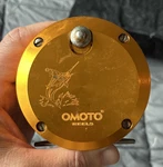 Omoto Poseidon 812-15 Gold Saltwater Conventional Reel 10 Ball Bearings Lever. Fixed Price $150.00.