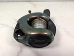 Vintage Abu Garcia Ambassadeur Torno 3003 Bait-casting Reel Green Gold. Fixed Price $75.00.