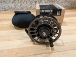 Sage Enforcer 7/8 Fly Fishing Reel, Granite, Brand New, Box With Case. Fixed Price $525.00.