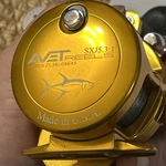 Avet Sxj 5.3:1 Lever Drag Reel Gold Made In Usa. Fixed Price $229.99.