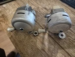 Lot Of Two Crown Planet No. 11 Fishing Reels Working Made Japan 1960'S. Fixed Price $18.00.