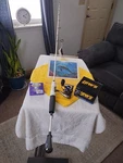 New Spinning Fishing Rod Lew's 6'MED 4-12LB And Reel LLS50. Fixed Price $72.00.
