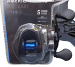Lews American Hero Baitcaster Rh Fishing Reel 7.5:1 AH1SHG2C. Fixed Price $60.00.