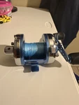 Akios S-line 656CS Shuttle Baitcast Reel 6+1BB 6.3:1 15 Lb Drag Blue. Fixed Price $300.00.