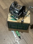Vintage Penn 65 Long Beach Star Drag Fishing Reel Box Ivory Handle. Fixed Price $59.00.
