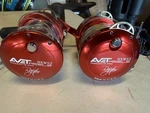 Avet HXW5/2 Raptor Red Aluminum Fishing Reel Made Usa. Fixed Price $1100.00.