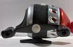 Vintage Zebco Red Rhino Spin Cast Fishing Reel Made Usa Ex. Fixed Price $20.00.