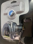 Pflueger President Preslp-f Baitcaster Reel 6.5:1 5380/OB. Fixed Price $59.00.