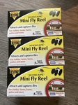 Revenge Escape Mini Fly Reel,no 46130, Bonide Products Inc, 3PK. Fixed Price $20.00.