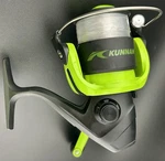 Kunnan Blackwater Spinning Reel Green Lbs/yds 12/215 15/165 20/105 Ratio 5:2:1. Fixed Price $11.99.