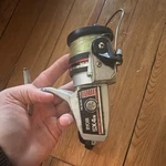 Ryobi SX4N Vintage Spinning Fishing Reel Silver Black Classic Collectible. Fixed Price $17.00.