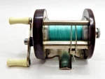Lawrence No 550-R Fishing Reel Bake Lite End Caps Bait Casting Vintage. Fixed Price $13.68.