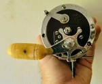 Vintage Penn Special Senator 112 H 3/0 Saltwater Reel. Fixed Price $75.00.