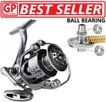 Spinning Fishing Reel 5.2:1 Freshwater Saltwater Right Left Hand Metal Spool New. Fixed Price $23.99.
