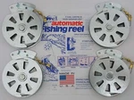 New- 4 Pack Mechanical Fisher Yo Fishing Reels Free Shipping Survival. Fixed Price $26.95.