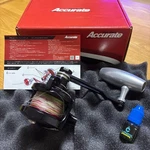 Accurate Aliant 500 Narrow 2-SPEED Reel. Fixed Price $843.88.