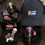 Penn Battle Iv & Fierce Spinning Reel Set W/oil, Grease, Plus Pelagic Hat New. Fixed Price $188.89.