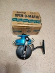 Armitage Spin-o-matic Model 1958 Blue Ribbon Spinning Reel Complete With Box. Fixed Price $35.00.