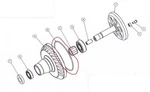 Replacement Gear Cover O-ring/side (5 Pack) Fits Zeebaas Reel 21123. Fixed Price $9.50.