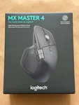 New Logitech Mx Master 4 Wireless Mouse Color: Black 910-007560. Fixed Price $109.50.