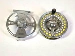 Orvis Battenkill Large Arbor Iv Silver Fly Fishing Reel W/ Spool & Line. Fixed Price $180.00.