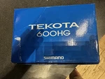 Shimano Tekota Fishing Reel - TEK600HGA. Fixed Price $279.00.