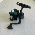 Shakespeare Alpha Fishing Spinning Reel Teal Black. Fixed Price $10.00.