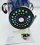 Hardy Ultralite Disc #7 Trout Fly Reel With Orvis Line & Bag. Fixed Price $197.84.