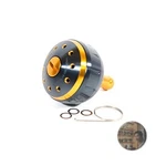 Shimano Yume-ya Aluminum Round Power Handle Knob Black/gold Size Type. Fixed Price $84.78.