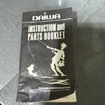 Daiwa 8700 8600 8300 6400 + Fishing Reel Instruction & Parts Booklet Vtg. Fixed Price $15.00.