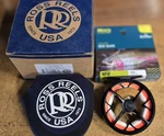 Ross Colorado Matt Black 4/5 Click Paul Fly Reel, Rio Gold Premier WF5F Line. Fixed Price $350.00.