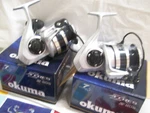 Two Pack Okuma Azores Z-80S Saltwater Heavy Duty Skirted Spool Spinning Reel New. Fixed Price $259.99.