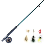 Martin Complete Fly Fishing Kit, 8-FOOT 5/6-WEIGHT 3-PIECE Pole, .... Fixed Price $76.90.