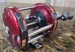 Abu Garcia Ambassadeur 6500 C3 Reel Right Hand 2001 Maroon/brown Euc. Fixed Price $99.00.