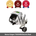 Banax Kaigen 7000WM Electric Big Game Jigging Fishing Dial Reels 132LB Drag. Fixed Price $442.40.