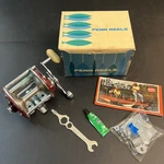 Vtg Penn Peer Monofil 209MS Level Wind Reel With Box Parts & Paperwork As Is. Fixed Price $30.00.