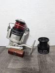Okuma Acuador FS800MEDIUM-SIZED Spinning Fishing Reel -steelhead, Pike Wood Hand. Fixed Price $30.35.