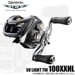 Daiwa Steez Sv Light Tw 100XXHL Left-handed (2026 Model) Baitcasting Reel. Fixed Price $620.00.