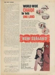 1960 South Pacific Government Travel Print Ad New Zealand & Australia. Fixed Price $14.99.