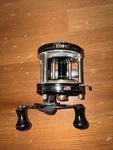 Vtg 71 Abu Garcia Baitcasting Black Reel Ambassadeur 5001C Left Handed Smooth Bh. Fixed Price $75.00.